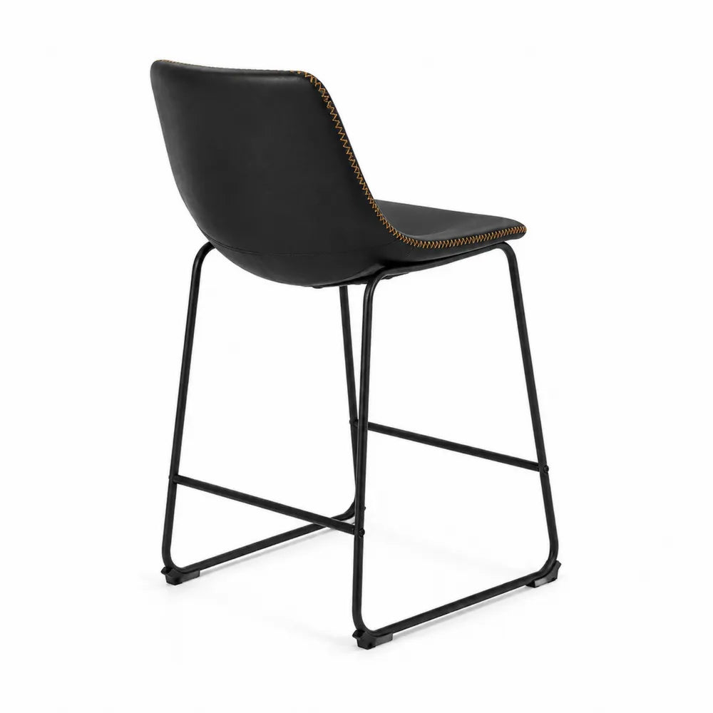 Chaise de Bar en Cuir Synthétique avec Structure Métallique